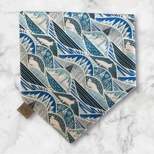 DOG Bandana - Arctic Fox - Size L Large